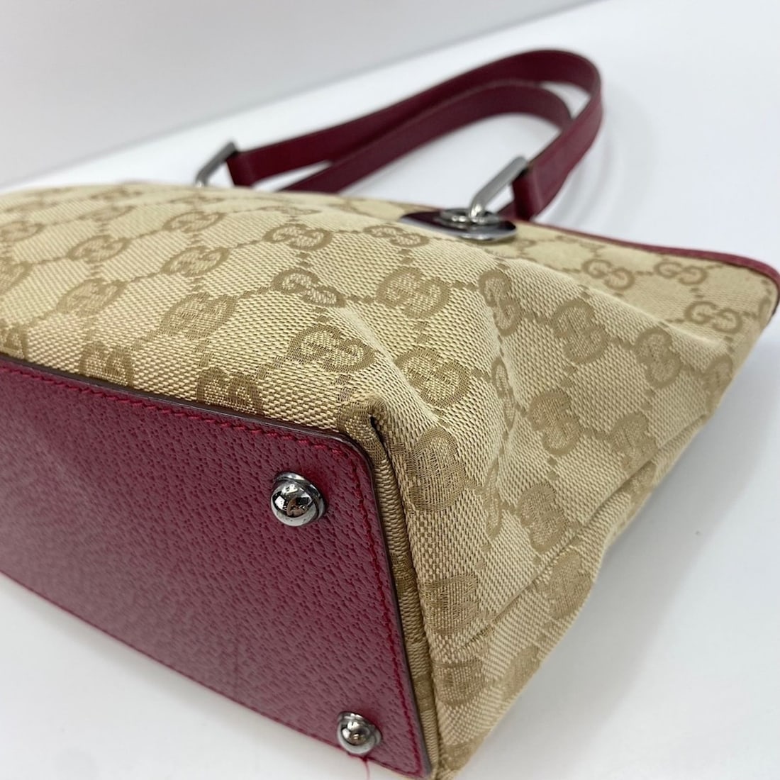 Gucci handbag, beige - 8