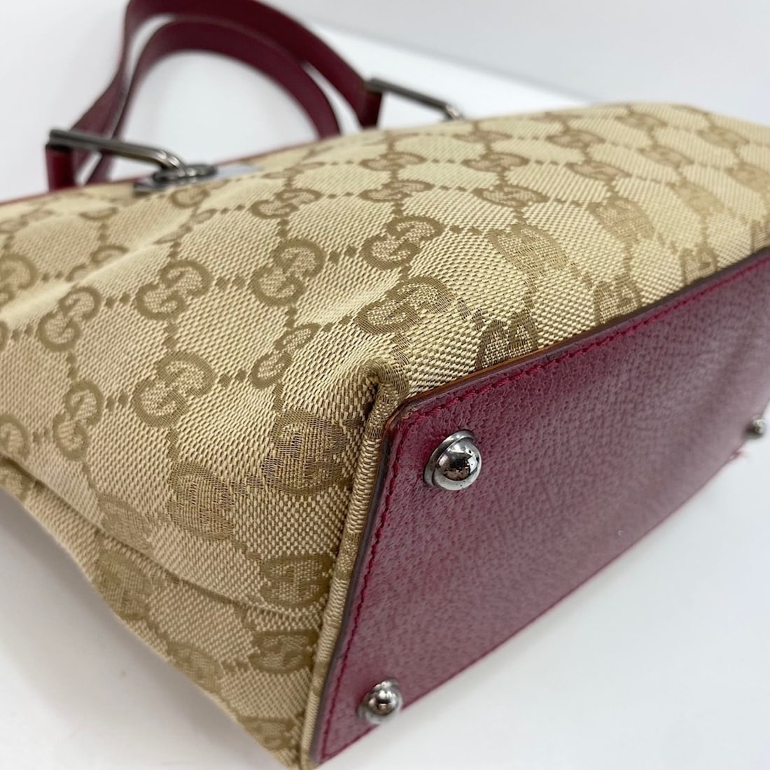 Gucci handbag, beige - 9