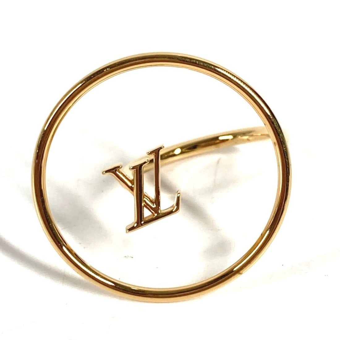 LOUIS VUITTON M00768 Eclipse Bague LV Accessory Ring Metal Women's Gold 1: --- Catalog ---Category: SizeJP Size: 11.5US Size: 6Category: DesignType: Band ringColor: GoldGender: WomenMaterial: MetalCategory: GeneralBrand: Louis VuittonCountry of Origin: Italy--- Item List ---