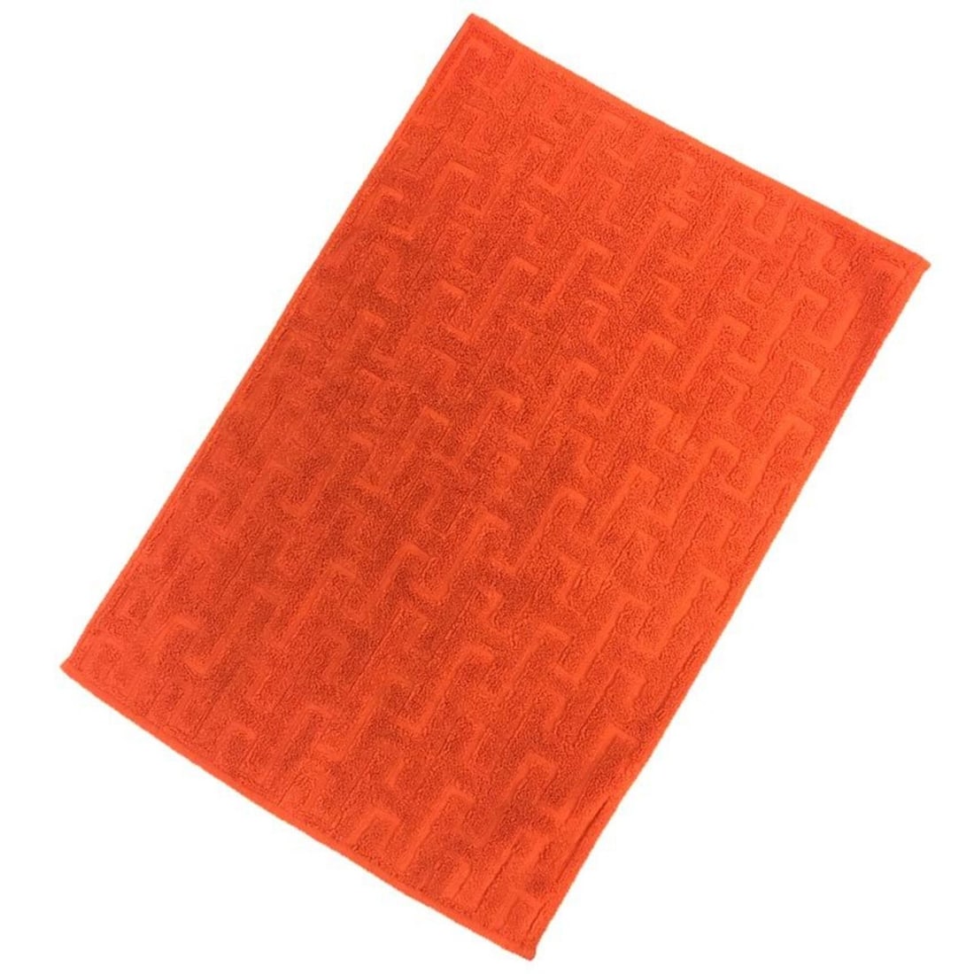 Hermes Stairs Face Towel, 100% Cotton, Orange, Men's/Women's/Unisex: --- Catalog ---Category: SizeSize (LxW): 58cm x 39cm / 22.83'' x 15.35''Category: DesignType: Face towelColor: OrangeGender: Men,WomenMaterial: Cotton Category: GeneralBrand: HermesCountry of Origin: 