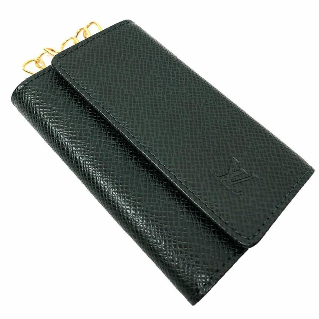 Louis Vuitton Taiga Key Case M30534 Multicles 6 Epicea Green: --- Catalog ---Category: DesignType: KeycaseColor: Episea, GreenGender: Women,MenMaterial: Taiga leather , Leather Category: GeneralMPN: M30534Brand: Louis VuittonCountry of Origin: SpainCategory: Phy