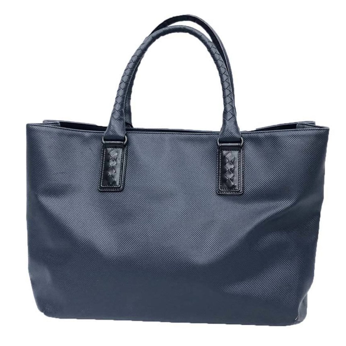 Bottega Veneta Marco Polo Tote Bag 222498 Navy Blue (1 of 3)