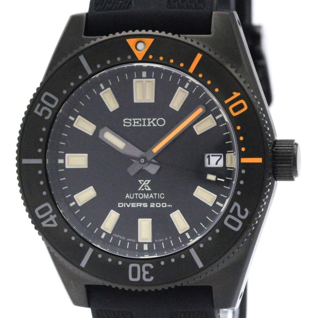 SEIKO Prospex Diver LTD Edition Steel Mens Watch SBDC153 (6R35-01T0) Never Used: --- Catalog ---Category: SizeCase Diameter: 40mm / 1.57''Category: DesignType: WristwatchStyle: SportGender: MenColor (Dial): BlackMaterial (Band): RubberMaterial (Case): Stainless steelCategory: Gene