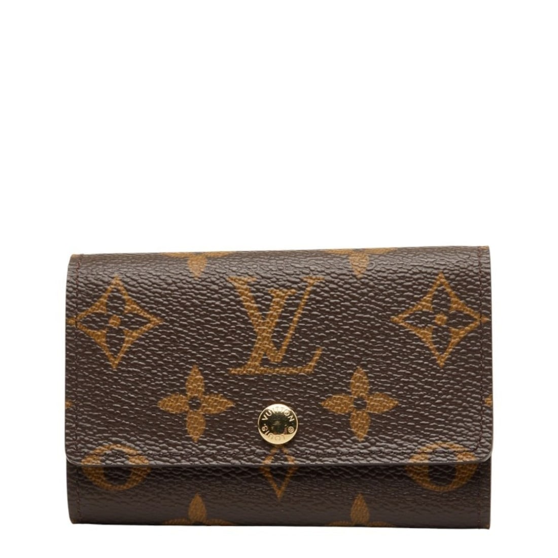 Louis Vuitton Monogram Multicles 6 Key Case, 6-ring, M62630, Brown Leather, Women's LOUIS VUITTON: --- Catalog ---Category: SizeSize (HxWxD): 7cm x 10.5cm x 1.5cm / 2.75'' x 4.13'' x 0.59''Category: DesignColor: Brown, MonogramGender: WomenMaterial: PVC , Leather Category: GeneralMPN: M62630Brand: 