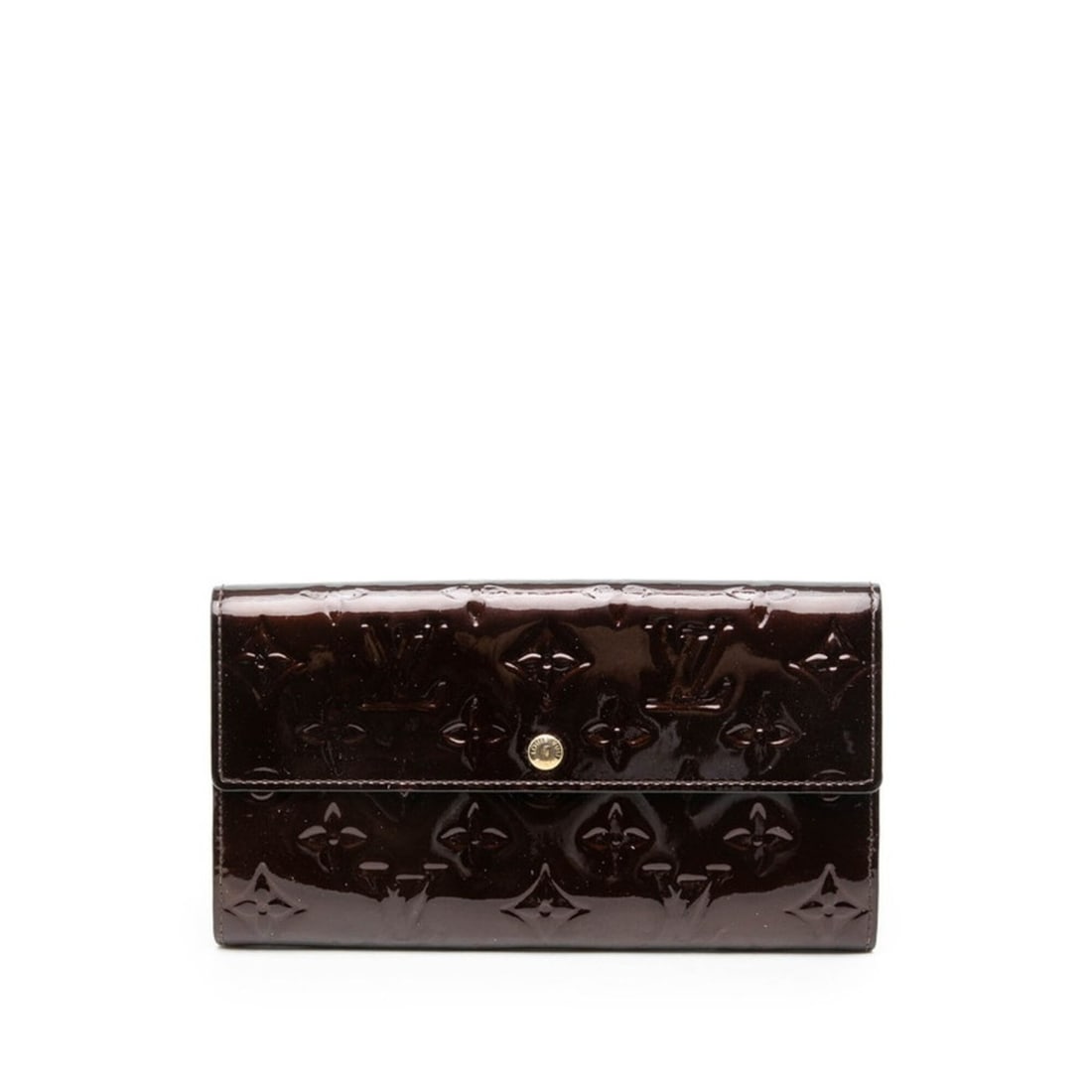 Louis Vuitton Monogram Vernis Portefeuille Sarah Long Wallet M93524 Amarante Purple Patent Leather: --- Catalog ---Category: SizeSize (HxWxD): 10.5cm x 19cm x 2cm / 4.13'' x 7.48'' x 0.78''Category: DesignType: Long wallet (bi-fold)Color: Amarante, PurpleGender: WomenMaterial: Patent leather Categor