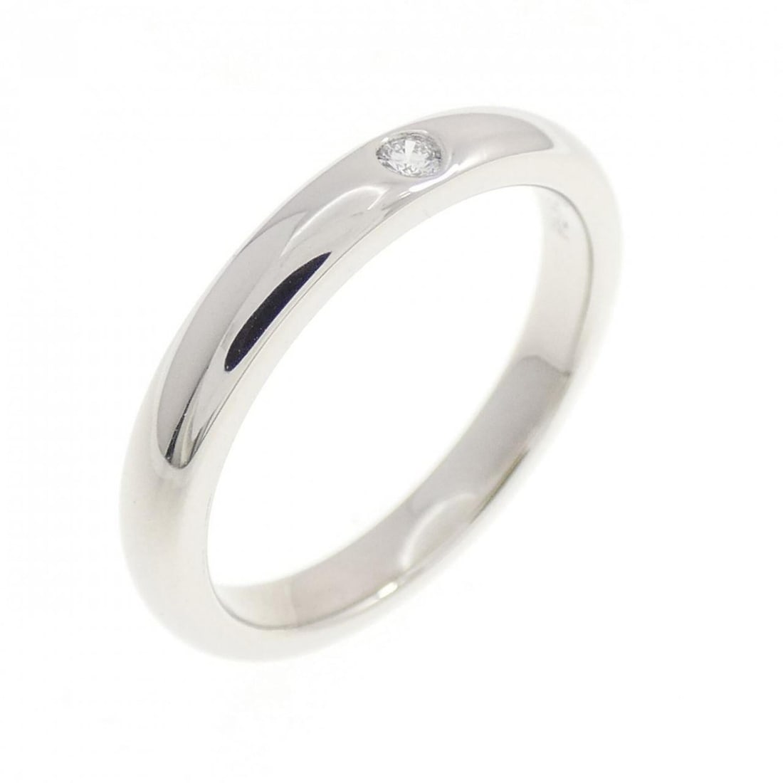 Tiffany Stacking Band Ring: --- Catalog ---Category: SizeJP Size: 8US Size: 4.5Category: DesignType: Band ringColor: PlatinumStone: DiamondGender: WomenMaterial: Platinum 950Category: GeneralBrand: Tiffany--- Item List ---Sectio