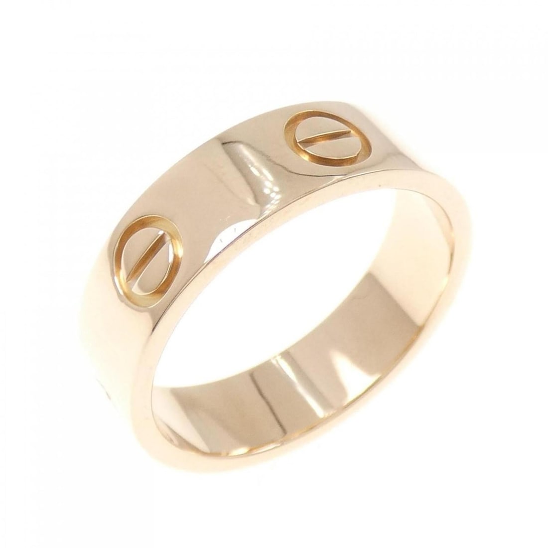 Cartier Love Ring: --- Catalog ---Category: SizeUS Size: 6.5Brand Size: 53Category: DesignType: Band ringColor: Pink goldGender: WomenMaterial: Pink gold (18K)Category: GeneralBrand: Cartier--- Item List ---Section: Con