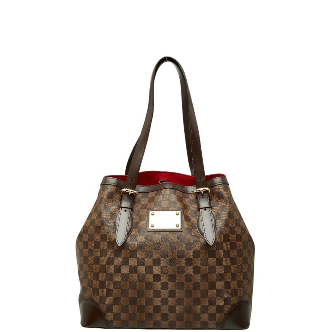 Louis Vuitton Damier Hampstead GM Tote Bag Shoulder N51203 Brown Leather Women's LOUIS VUITTON: --- Catalog ---Category: SizeHandle Drop: 30.00cm / 11.81''Size (HxWxD): 33cm x 36cm x 20cm / 12.99'' x 14.17'' x 7.87''Category: DesignType: Shoulder bag, Tote bagColor: BrownGender: WomenClosure: