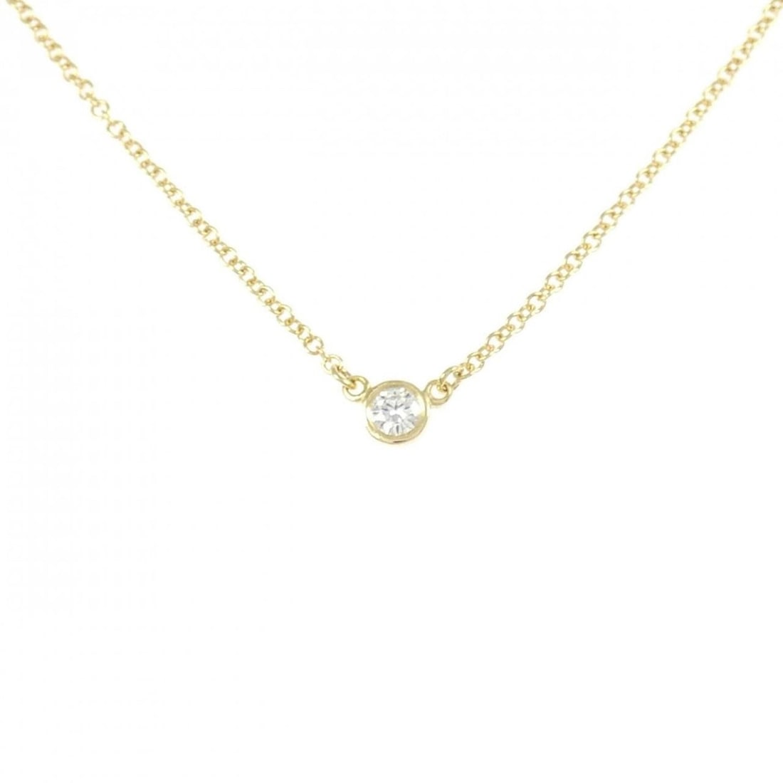 Tiffany & Co. By the Yard Necklace: --- Catalog ---Category: SizePendant Size: 3.3mm / 0.12''Neck Circumference: 41 cm / 16.14''Category: DesignGender: WomenMaterial: Yellow gold (18K)Necklace Type: NecklaceCategory: GeneralBrand: