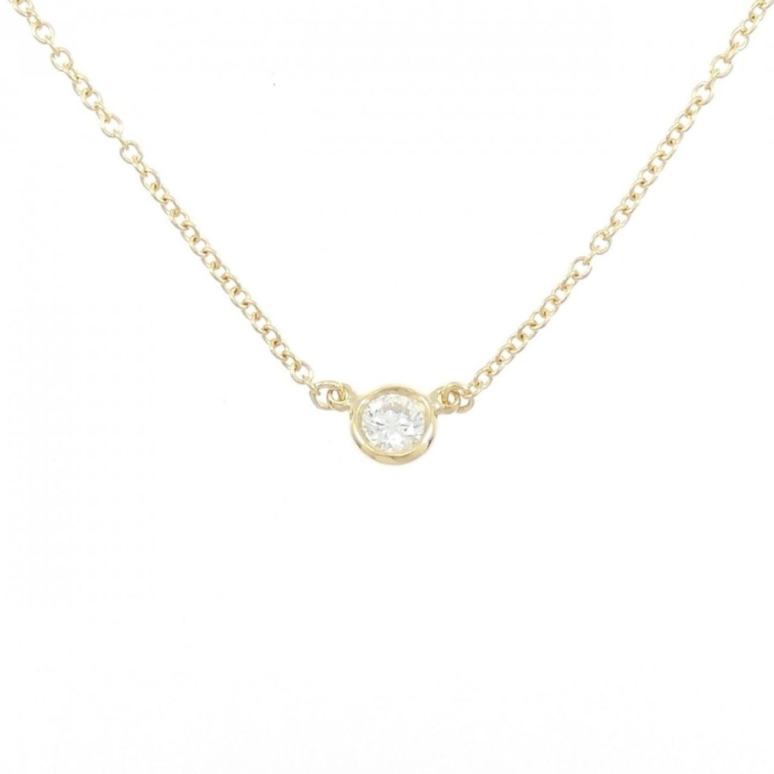 Tiffany & Co. By the Yard Necklace: --- Catalog ---Category: SizePendant Size: 4.4mm / 0.17''Neck Circumference: 46 cm / 18.11''Category: DesignGender: WomenMaterial: Yellow gold (18K)Necklace Type: NecklaceCategory: GeneralBrand: