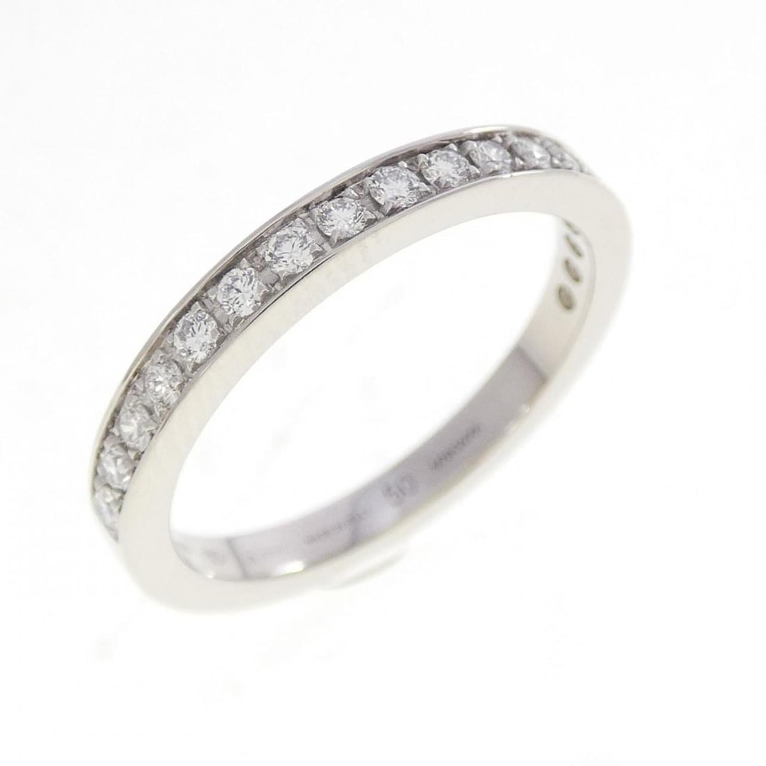 Bvlgari Dedicata a Venezia Ring: --- Catalog ---Category: SizeUS Size: 5.5Brand Size: 50Category: DesignType: Band ringGender: WomenMaterial: Platinum 950Category: GeneralBrand: Bvlgari--- Item List ---Section: ConditionRanking: