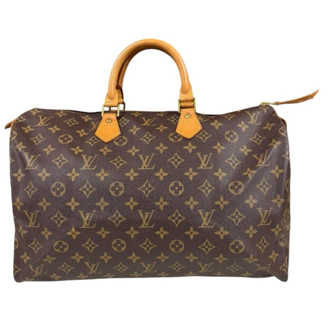 Louis Vuitton Speedy 40 Monogram Handbag, Canvas M41522 Brown, Women's LOUIS VUITTON (1 of 17)