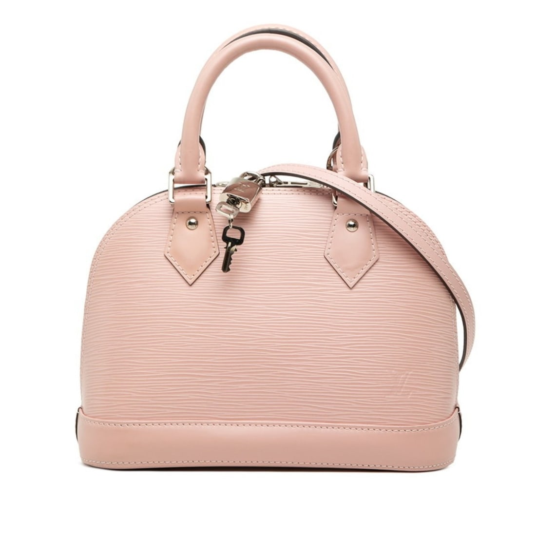 Louis Vuitton Epi Alma BB Handbag Shoulder Bag 2WAY M41327 Rose Ballerine Leather Women's LOUIS: --- Catalog ---Category: SizeStrap Drop: 55cm / 21.65''Handle Drop: 9.00cm / 3.54''Size (HxWxD): 17cm x 23cm x 11.5cm / 6.69'' x 9.05'' x 4.52''Category: DesignType: Handbag, Shoulder bagColor: Rose b