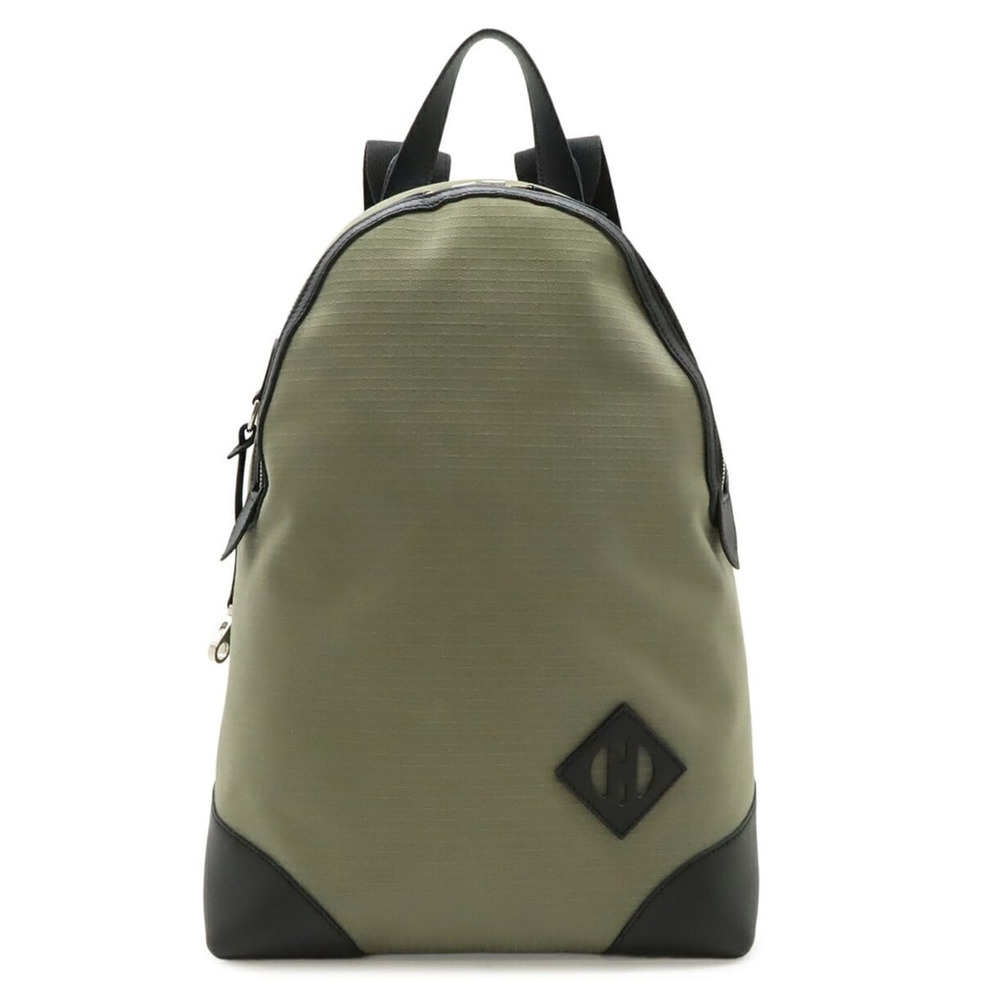 HERMES Sac aux All Bag Backpack Rucksack Veau Swift Leather Toile Bivaque Black Khaki B Stamp: --- Catalog ---Category: SizeSize (HxWxD): 41cm x 28cm x 14cm / 16.14'' x 11.02'' x 5.51''Category: DesignType: BackpackColor: Black, KhakiGender: MenMaterial: Swift leather Category: GeneralBrand: He