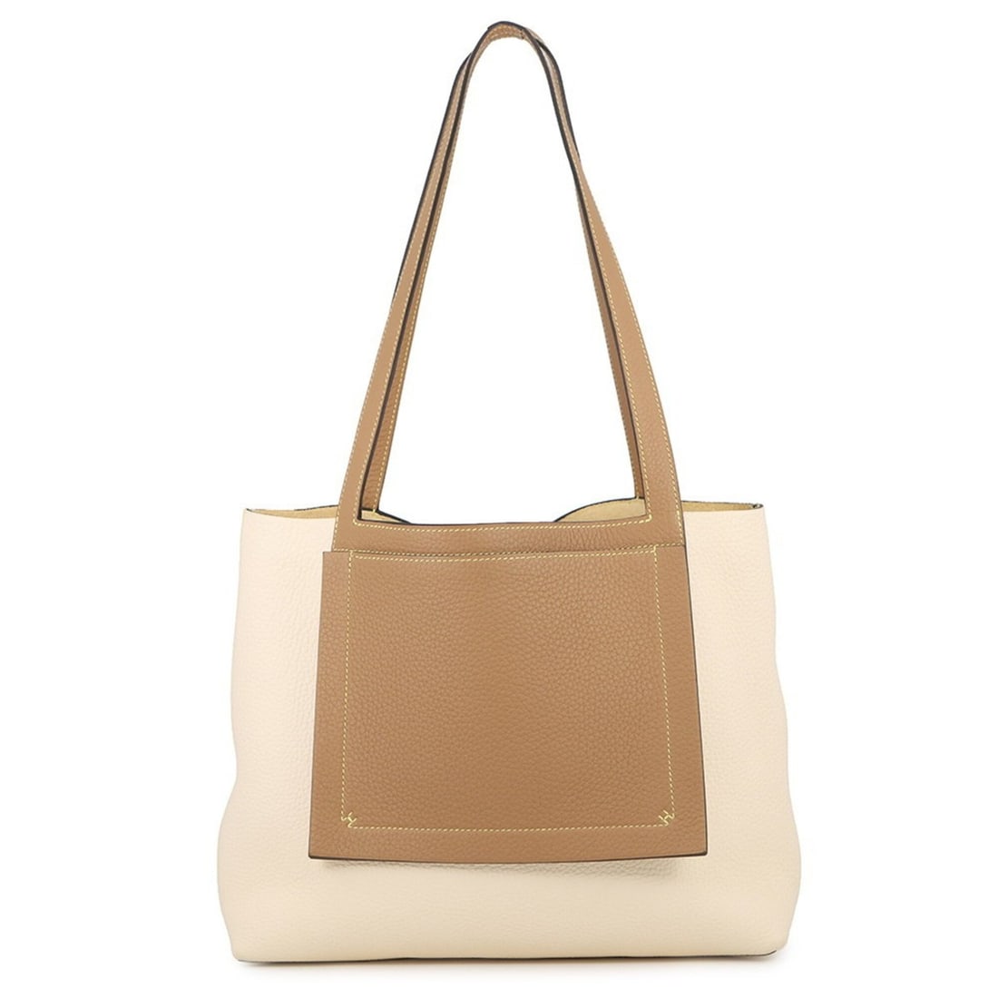 Hermes Tote Bag Cabasellier 31 Verso Nata Chai Taurillon Clemence Z Stamp HERMES Handbag: --- Catalog ---Category: SizeSize (HxWxD): 24.5cm x 37cm x 10cm / 9.64'' x 14.56'' x 3.93''Category: DesignType: Handbag, Tote bagColor: IvoryGender: WomenMaterial: Taurillon clemence leather Category