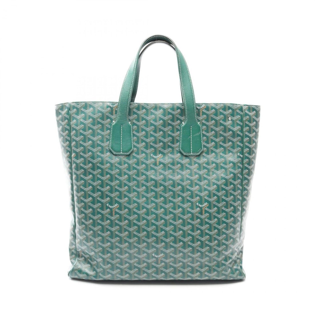 Goyard Voltaire Tote Bag Handbag, Coated Canvas Leather, Men's & Women's, Green/Multicolor, (1 of 20)