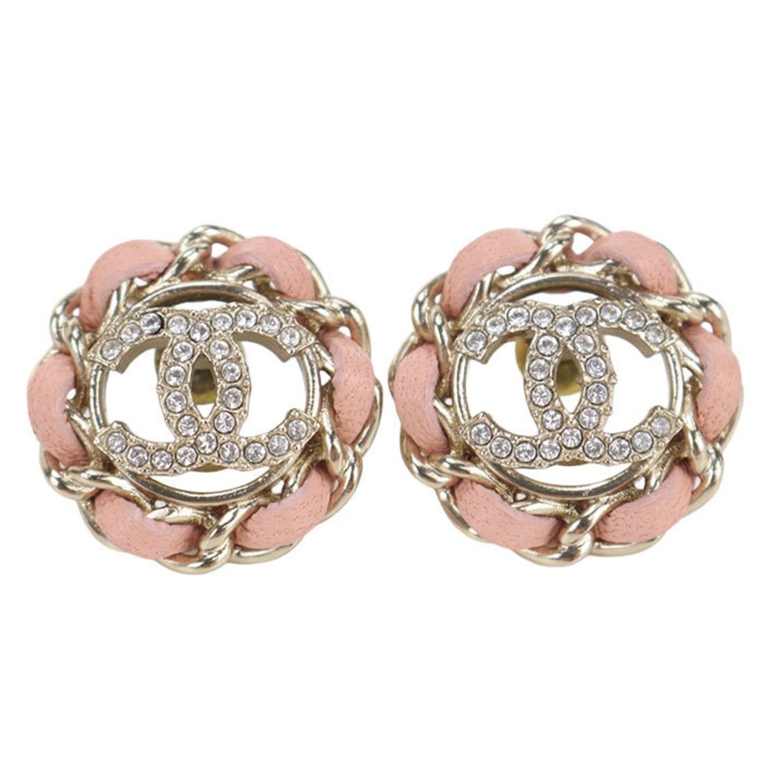 CHANEL Chanel Earrings, Rhinestone, Coco Mark, Women's, Gold: --- Catalog ---Category: SizeSize (HxWxD): 18.00mm x 18.00mm / 0.71'' x 0.71''Category: DesignType: Stud earringsColor: GoldGender: WomenMaterial: MetalCategory: GeneralBrand: ChanelCountry of Origin: