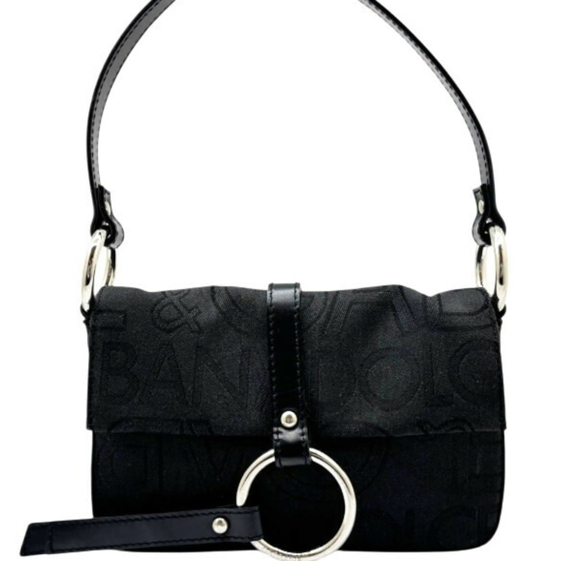 DOLCE&GABBANA Dolce & Gabbana Pouch Canvas Leather Black Handbag for Women: --- Catalog ---Category: SizeSize (HxWxD): 12cm x 18.5cm x 3cm / 4.72'' x 7.28'' x 1.18''Category: DesignType: Handbag, PouchColor: BlackGender: WomenMaterial: Canvas , Leather Category: GeneralBrand: