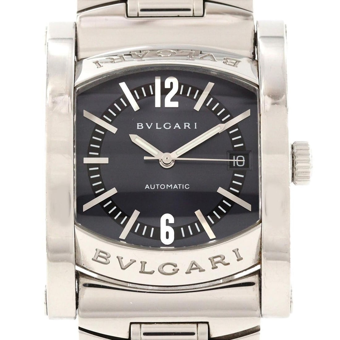 Bulgari Assioma AA44S AA44C14SSD Stainless Steel Automatic Watch: --- Catalog ---Category: SizeWrist Size: 18.5cm / 7.28''Case Diameter: 44mm / 1.73''Category: DesignType: WristwatchGender: MenColor (Dial): GrayMaterial (Band): Stainless steelMaterial (Case): Stainl