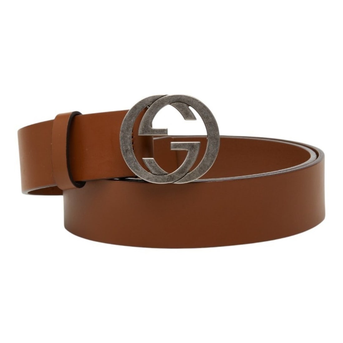 Gucci Interlocking G Belt, Size: 105 42 546389, Brown Leather, Men's GUCCI: --- Catalog ---Category: SizeWidth: 3.5cm / 1.37''Length: 101cm - 111cm / 39.76'' - 43.7''Category: DesignType: Standard beltColor: BrownGender: MenMaterial (Strap): Leather Number of Belt Holes: 5Cat