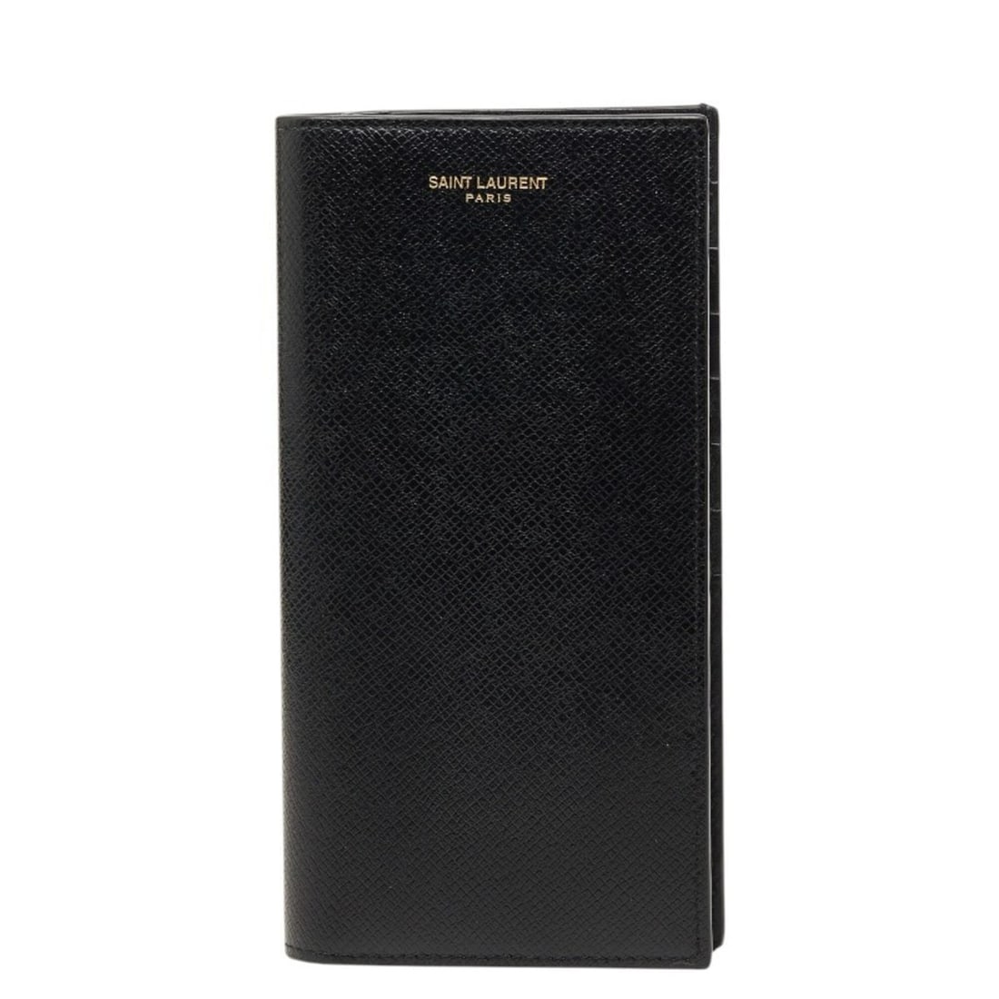 Saint Laurent Continental Wallet Long 396308 Black Leather Men's SAINT LAURENT: --- Catalog ---Category: SizeSize (HxWxD): 18cm x 9cm x 2cm / 7.08'' x 3.54'' x 0.78''Category: DesignType: Long wallet (bi-fold)Color: BlackGender: MenClosure: FlapMaterial: Leather Category: General