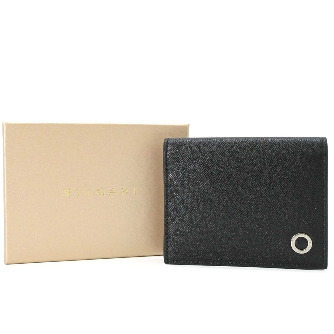 BVLGARI Bulgari Card Holder, Business Case, Leather, Men's Bi-fold Wallet, Black, 294737: --- Catalog ---Category: DesignType: Card caseColor: BlackGender: MenMaterial: Leather Inner Pocket: Card holder Category: GeneralMPN: 294737Brand: BvlgariCountry of Origin: ItalyCategory: Physical Pr