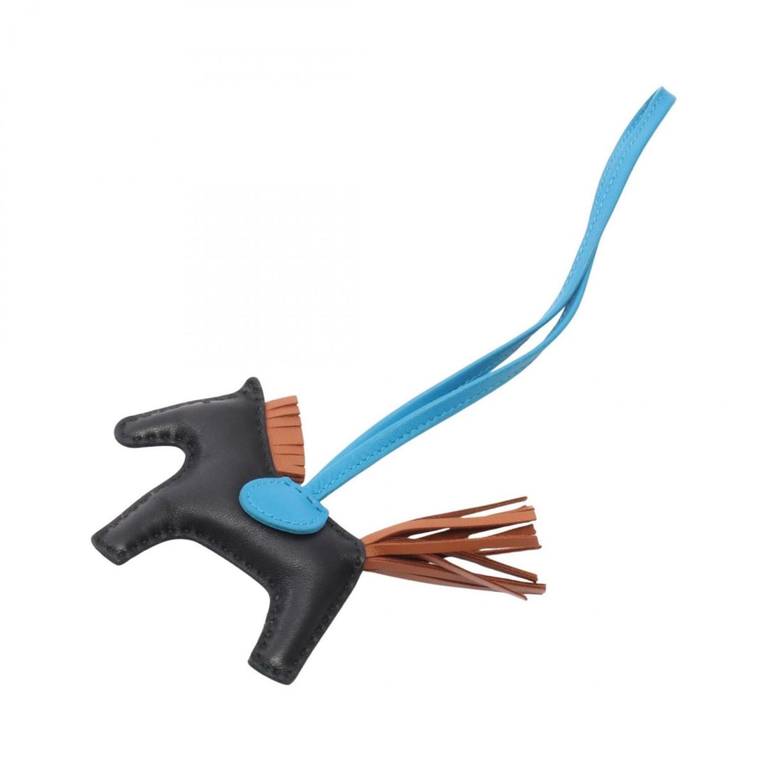 Hermes Rodeo PM Gold Blue Zanzibar Charm Accessory Agneau Milo Women's Black Brown 064929CA: --- Catalog ---Category: DesignType: Handbag charmColor: Black, Blue, BrownGender: WomenMaterial: Agneau MiloCategory: GeneralMPN: 064929CABrand: Hermes--- Item List ---Section: ConditionRanking: Rank