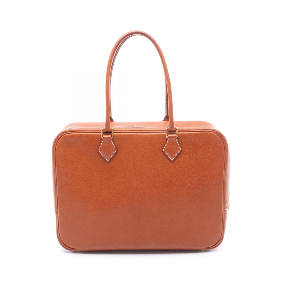 Hermes Plume 32 Handbag, Leather, Women's, Brown (1 of 15)