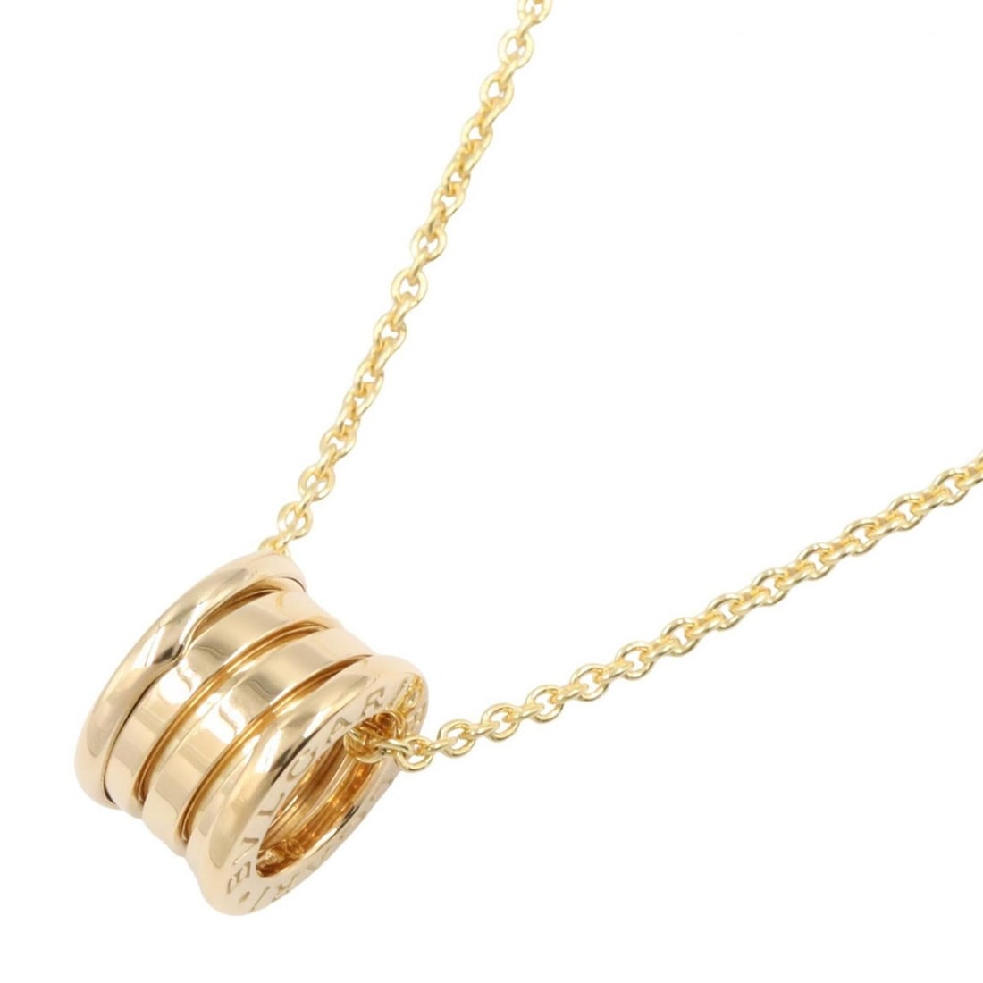Bvlgari Bulgari B-zero1 Necklace, 18K (Yellow Gold), Women's, Gold Tone, Item Number 352814: --- Catalog ---Category: SizePendant Size: 15mm x 10mm / 0.59'' x 0.39''Neck Circumference: 40.5 cm / 15.94''Category: DesignColor: GoldGender: WomenMaterial: Yellow gold (18K)Necklace Type: NecklaceC