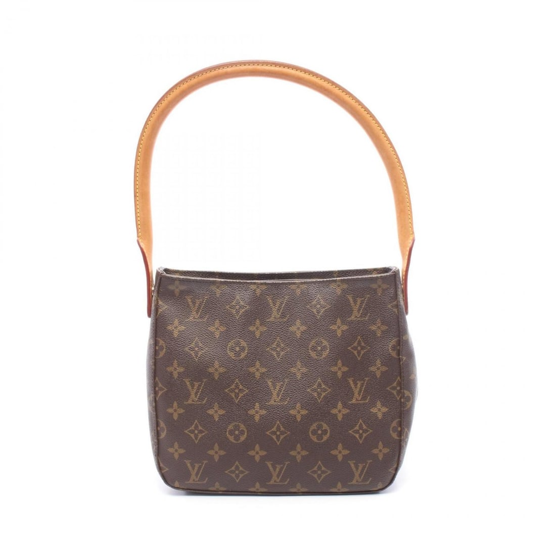 Louis Vuitton Looping MM Shoulder Bag/Handbag, Coated Canvas and Leather, Monogram Pattern, Women's,: --- Catalog ---Category: SizeSize (HxWxD): 21cm x 24cm x 10cm / 8.26'' x 9.44'' x 3.93''Category: DesignType: Handbag, Shoulder bagColor: BrownGender: WomenMaterial: Coated canvas , Monogram , Leather