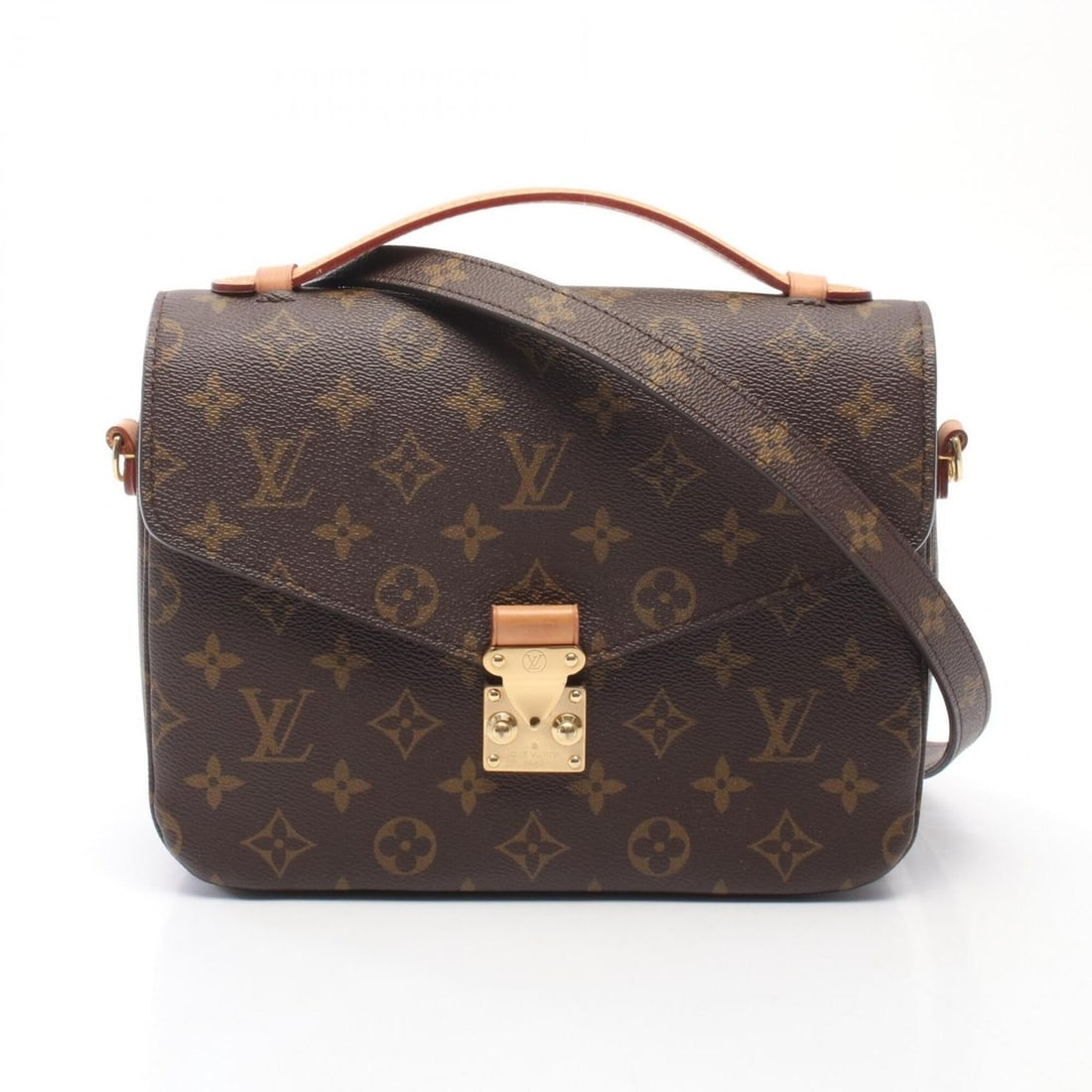 Louis Vuitton Pochette Metis MM Monogram 2-Way Handbag, Coated Canvas Leather, Women's, Brown,: --- Catalog ---Category: SizeSize (HxWxD): 18.5cm x 24cm x 6.5cm / 7.28'' x 9.44'' x 2.55''Category: DesignType: Handbag, PochetteColor: Brown, MonogramGender: WomenMaterial: Monogram , Leather Catego