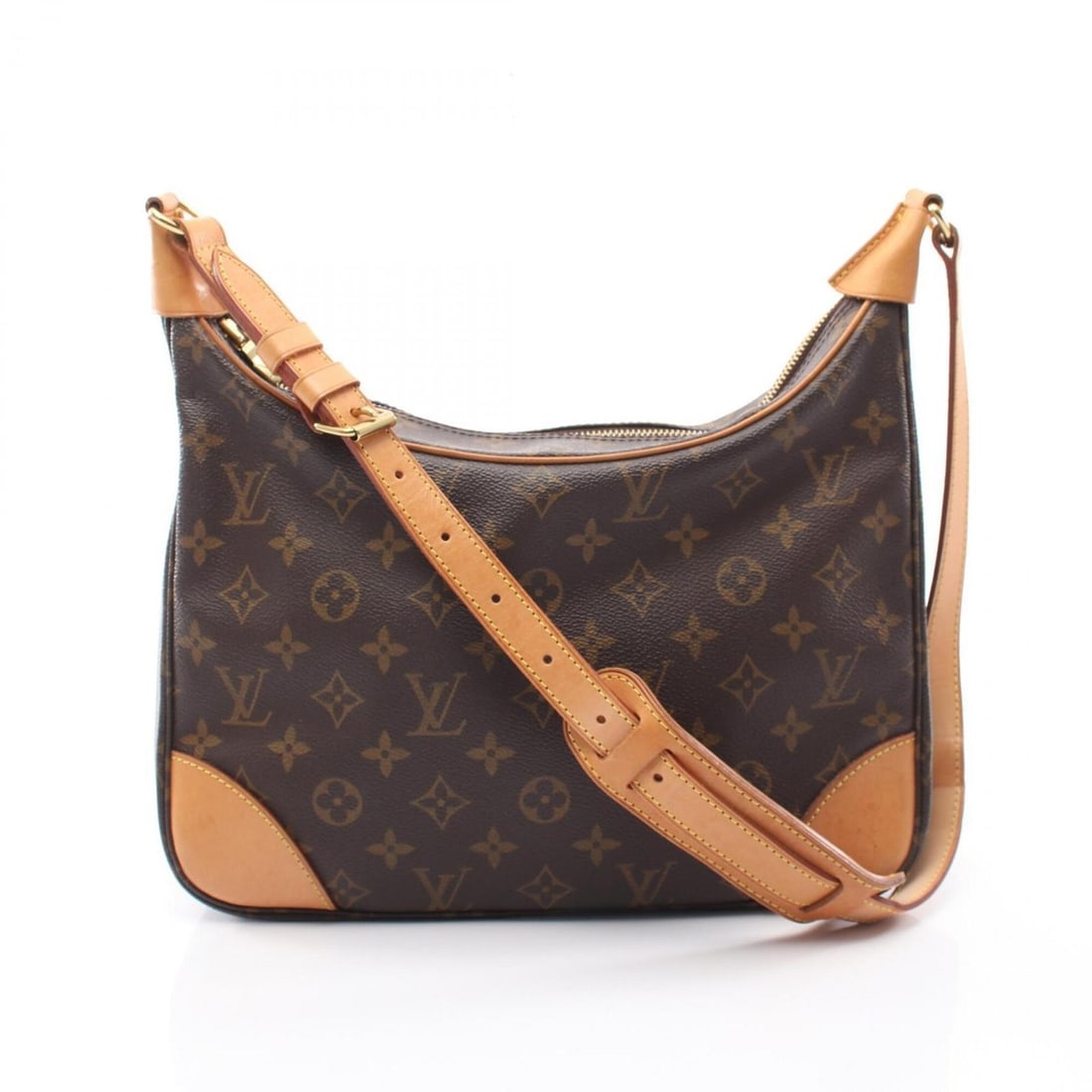 Louis Vuitton Boulogne PM Monogram Shoulder Bag/Handbag, Coated Canvas and Leather, Women's, Brown,: --- Catalog ---Category: SizeSize (HxWxD): 19cm x 30cm x 9cm / 7.48'' x 11.81'' x 3.54''Category: DesignType: Handbag, Shoulder bagColor: Brown, MonogramGender: WomenMaterial: Monogram , Leather Categ