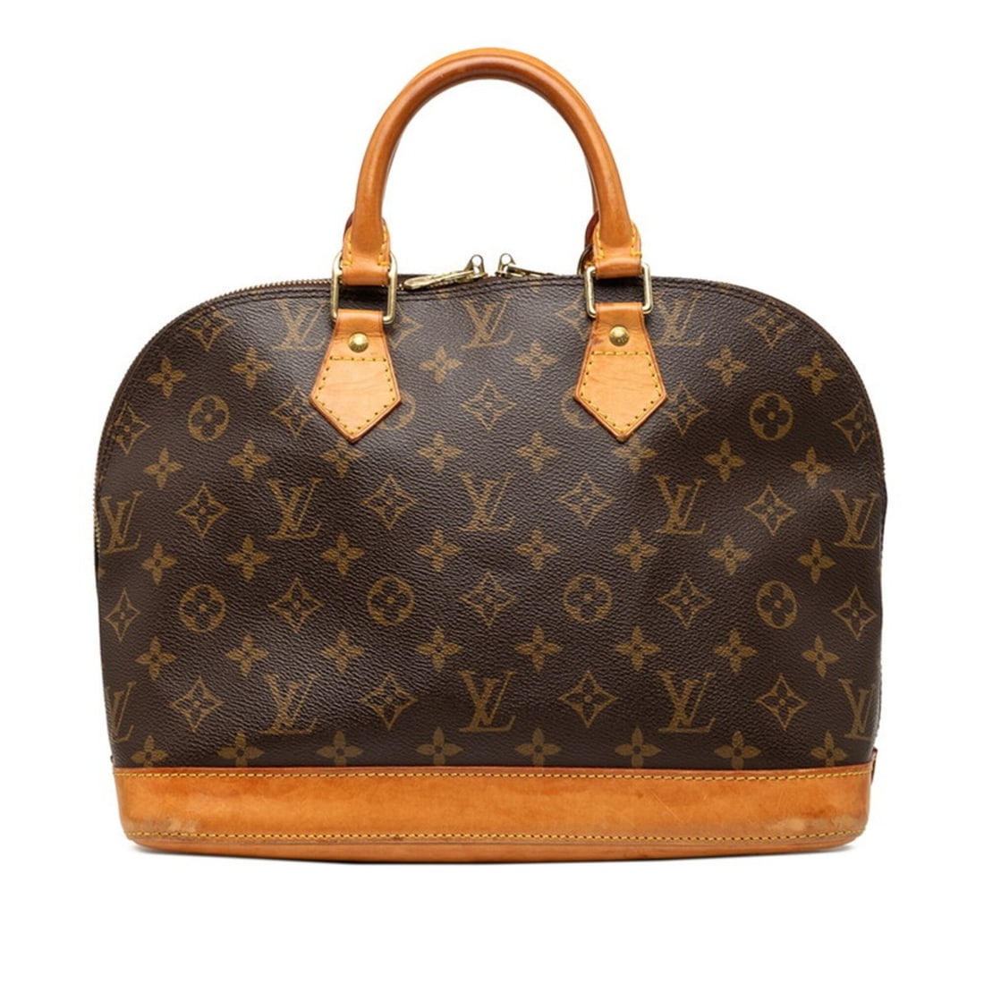 Louis Vuitton Monogram Alma PM (older model) Handbag/Shoulder Bag 2-way M51130 Brown Leather Women's: --- Catalog ---Category: SizeHandle Drop: 9.00cm / 3.54''Size (HxWxD): 24cm x 31cm x 15cm / 9.44'' x 12.2'' x 5.9''Category: DesignType: Handbag, Shoulder bagColor: BrownGender: WomenClosure: ZipperMa