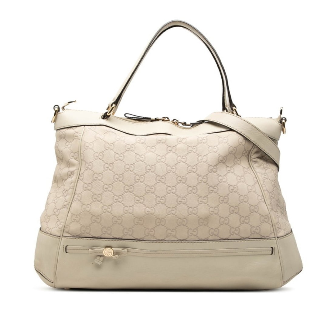 Gucci Guccissima Interlocking G Mayfair Tote Bag Shoulder 2WAY 257349 Beige Leather Women's GUCCI: --- Catalog ---Category: SizeStrap Drop: 55cm / 21.65''Handle Drop: 13.00cm / 5.12''Size (HxWxD): 29cm x 44cm x 13cm / 11.41'' x 17.32'' x 5.11''Category: DesignType: Shoulder bag, Tote bagColor: Beig