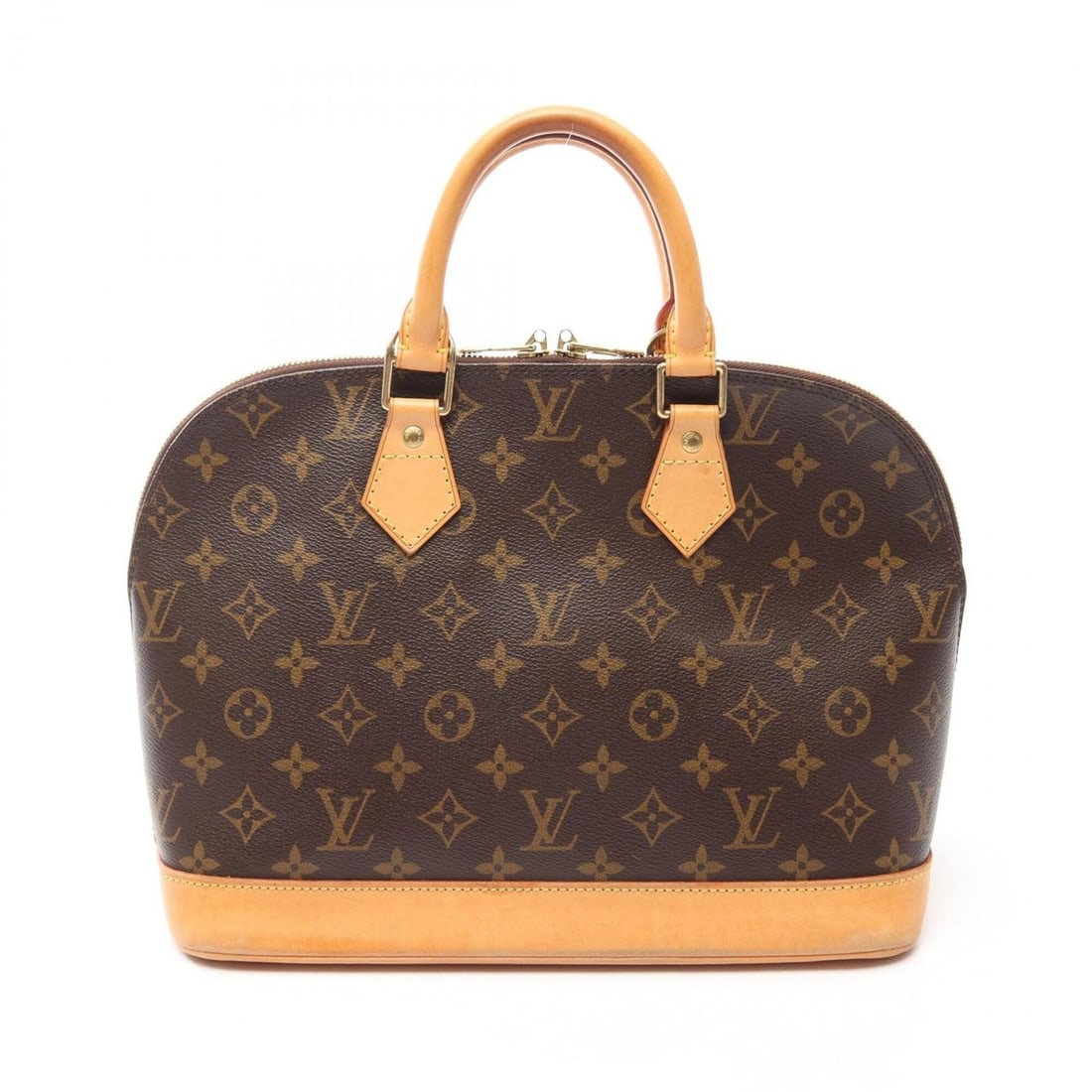 Louis Vuitton Alma PM Monogram Handbag, Coated Canvas Leather, Women's, Brown, M51130: --- Catalog ---Category: SizeSize (HxWxD): 23.5cm x 32cm x 16cm / 9.25'' x 12.59'' x 6.29''Category: DesignType: HandbagColor: BrownGender: WomenMaterial: Coated canvas , Leather Category: GeneralMPN: