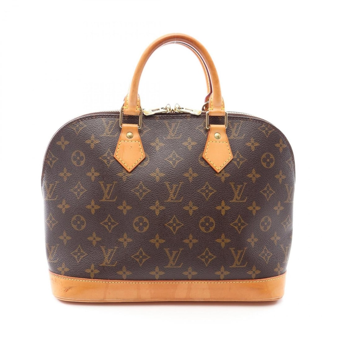Louis Vuitton Alma PM Monogram Handbag, Coated Canvas Leather, Women's, Brown, M51130: --- Catalog ---Category: SizeSize (HxWxD): 23.5cm x 32cm x 16cm / 9.25'' x 12.59'' x 6.29''Category: DesignType: HandbagColor: BrownGender: WomenMaterial: Coated canvas , Leather Category: GeneralMPN: