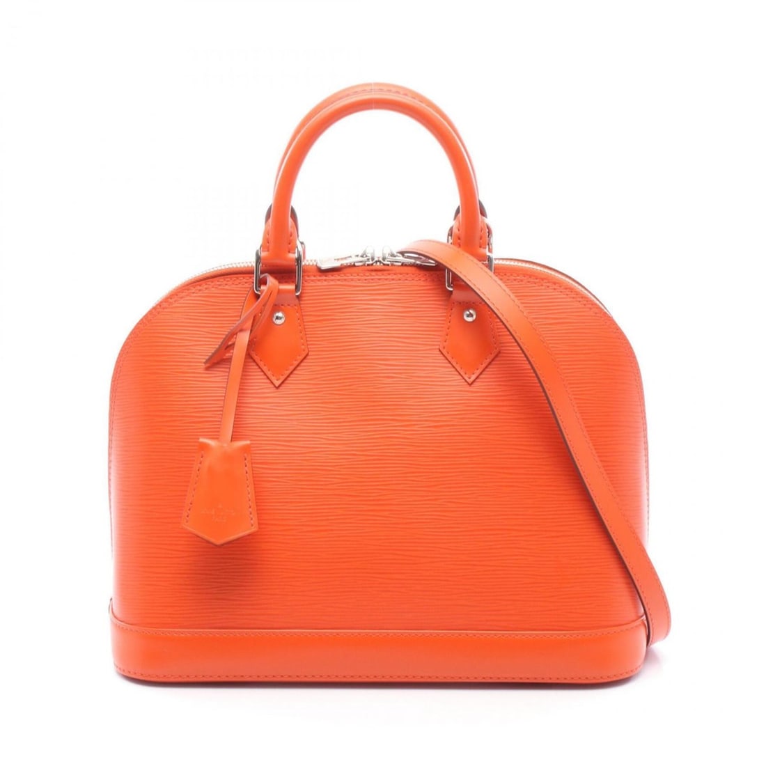 Louis Vuitton Alma PM 2-Way Handbag, Leather, Epi Women's, Orange, M40623: --- Catalog ---Category: SizeSize (HxWxD): 23.5cm x 31.5cm x 15cm / 9.25'' x 12.4'' x 5.9''Category: DesignType: HandbagColor: OrangeGender: WomenMaterial: Epi leather Category: GeneralMPN: M40623Bran