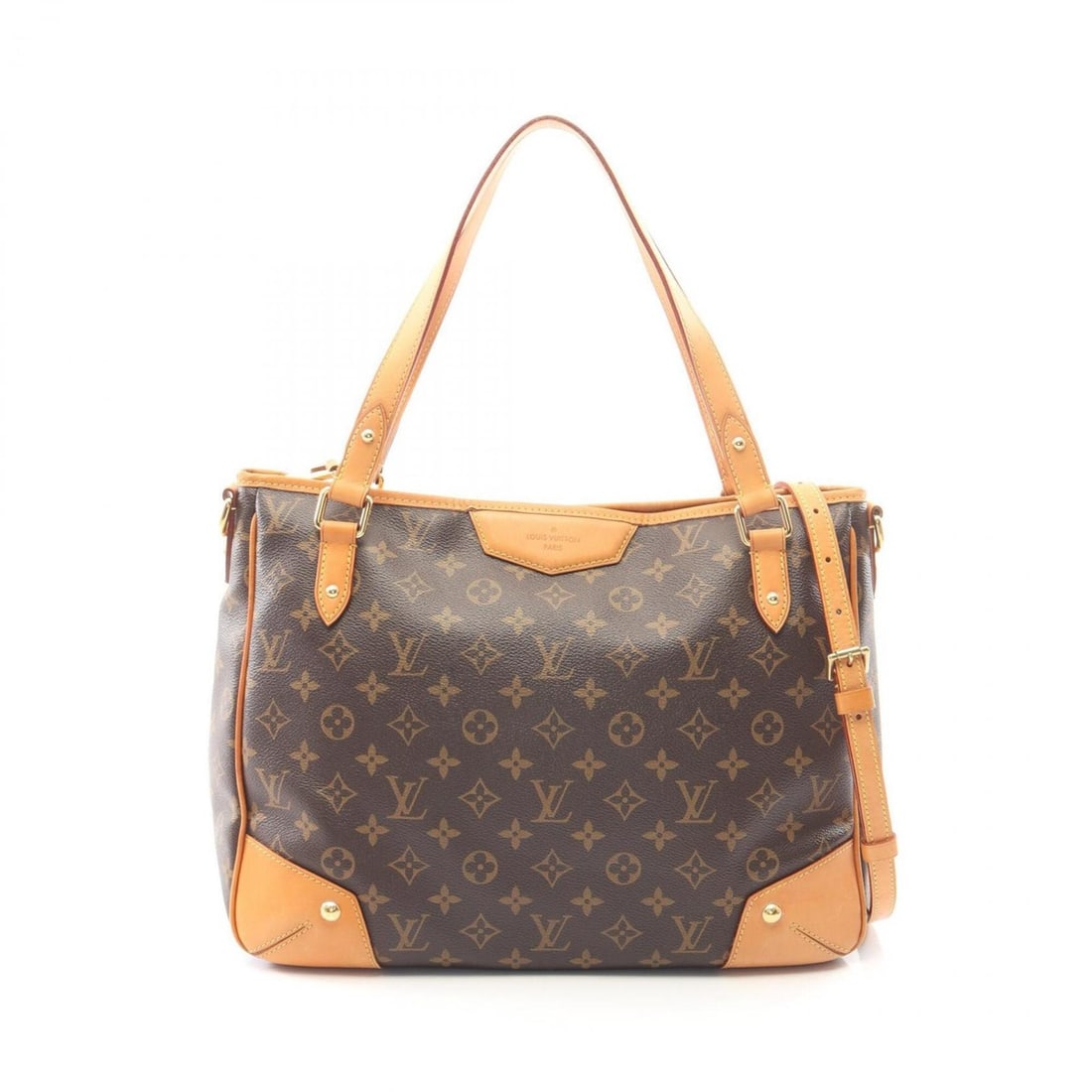 Louis Vuitton Estrella MM Monogram 2-Way Tote Bag/Handbag, Coated Canvas and Leather, Women's,: --- Catalog ---Category: SizeSize (HxWxD): 29cm x 38cm x 15cm / 11.41'' x 14.96'' x 5.9''Category: DesignType: Handbag, Tote bagColor: BrownGender: WomenMaterial: Coated canvas , Leather Category: Gen