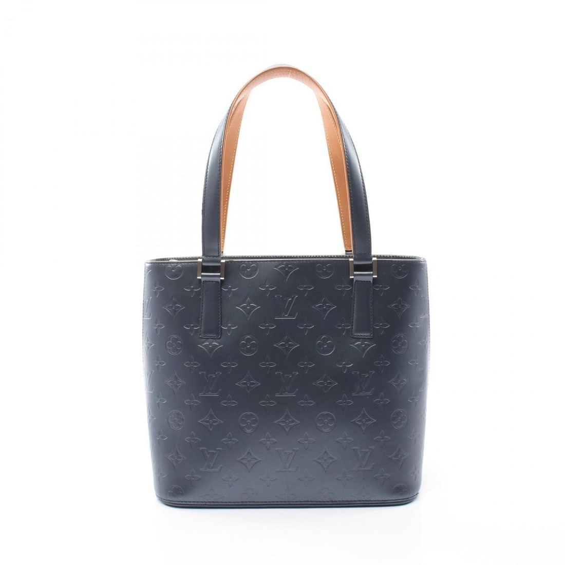 Louis Vuitton Stockton Monogram Matte Blue Handbag, Leather, Women's, Navy Blue, M55115: --- Catalog ---Category: SizeSize (HxWxD): 26.5cm x 29cm x 13cm / 10.43'' x 11.41'' x 5.11''Category: DesignType: HandbagColor: Blue, NavyGender: WomenMaterial: Leather Category: GeneralMPN: M55115Bra