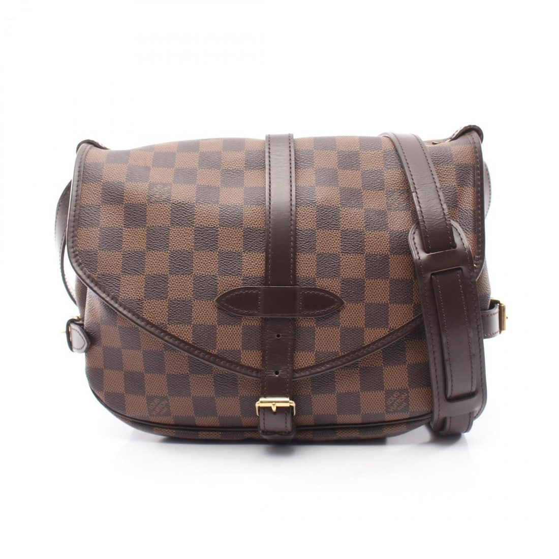 Louis Vuitton Saumur 30 Damier Ebene Shoulder Bag/Handbag, Coated Canvas and Leather, Women's,: --- Catalog ---Category: SizeSize (HxWxD): 23cm x 28cm x 5cm / 9.05'' x 11.02'' x 1.96''Category: DesignType: Handbag, Shoulder bagColor: BrownGender: WomenMaterial: Coated canvas , Leather Category: 