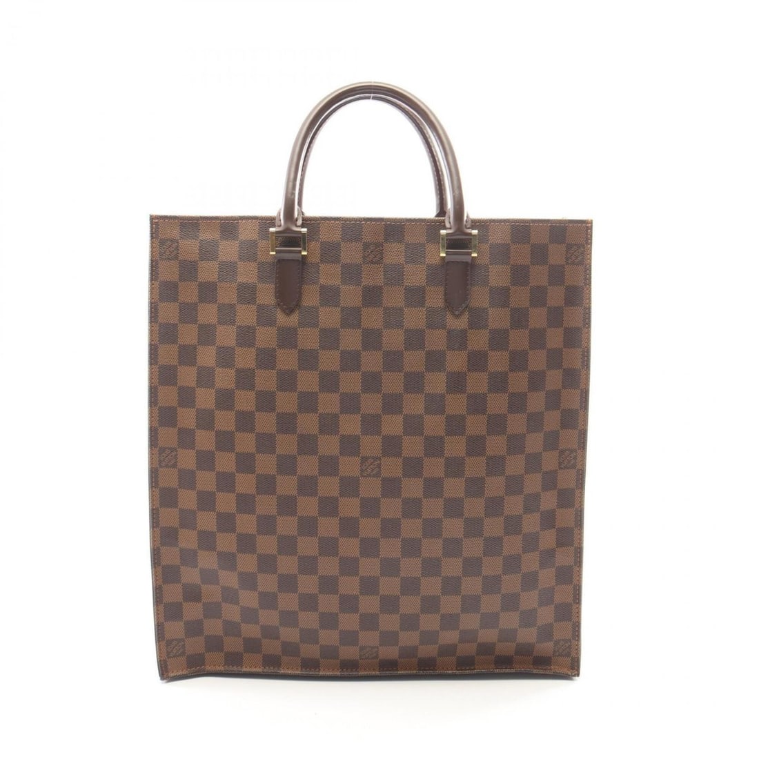 Louis Vuitton Sac Plat Damier Ebene Tote Bag Handbag Coated Canvas Leather Women's Brown N51140: --- Catalog ---Category: SizeSize (HxWxD): 38cm x 36cm x 8.5cm / 14.96'' x 14.17'' x 3.34''Category: DesignType: Handbag, Tote bagColor: BrownGender: WomenMaterial: Coated canvas , Leather Category: G