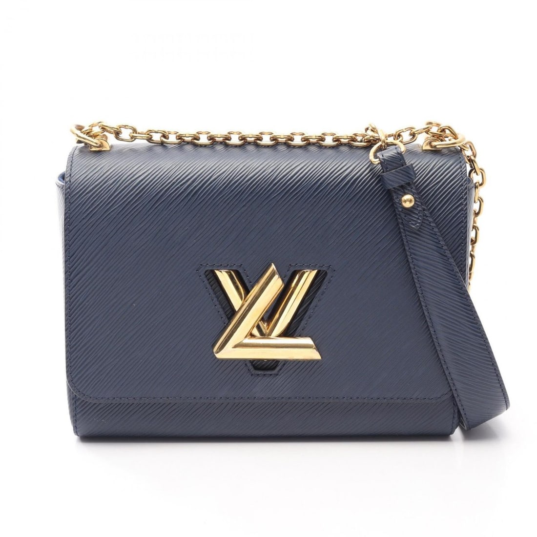 Louis Vuitton Twist MM Epi Indigo Blue Shoulder Bag Handbag Leather Women's Navy M53090: --- Catalog ---Category: SizeSize (HxWxD): 16cm x 23cm x 9cm / 6.29'' x 9.05'' x 3.54''Category: DesignType: Handbag, Shoulder bagColor: NavyGender: WomenMaterial: Leather Category: GeneralMPN: M53090