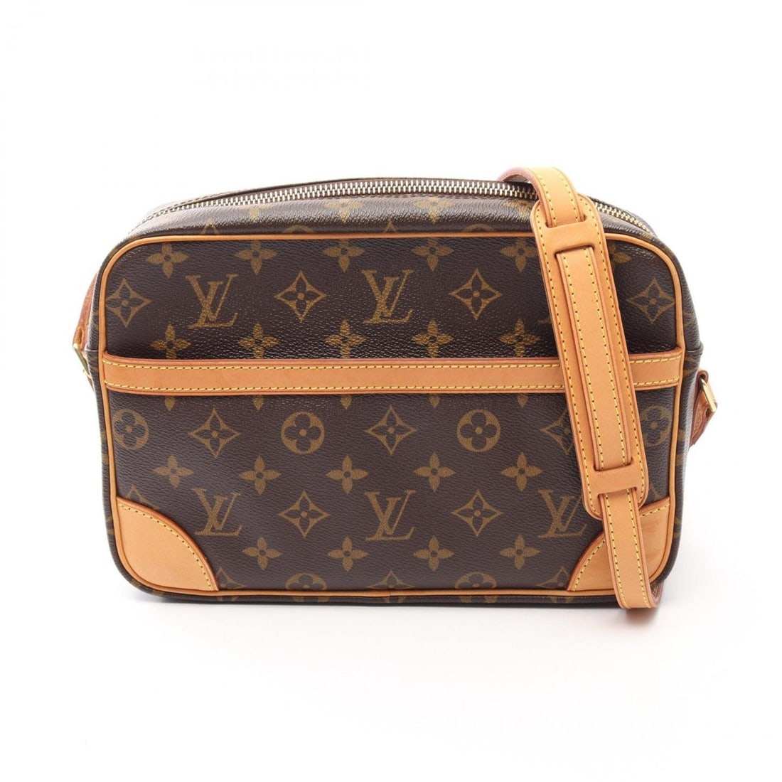 Louis Vuitton Trocadero 27 Monogram Shoulder Bag/Handbag, Coated Canvas and Leather, Women's, Brown,: --- Catalog ---Category: SizeSize (HxWxD): 17.5cm x 26cm x 6.5cm / 6.88'' x 10.23'' x 2.55''Category: DesignType: Handbag, Shoulder bagColor: BrownGender: WomenMaterial: Coated canvas , Leather Catego