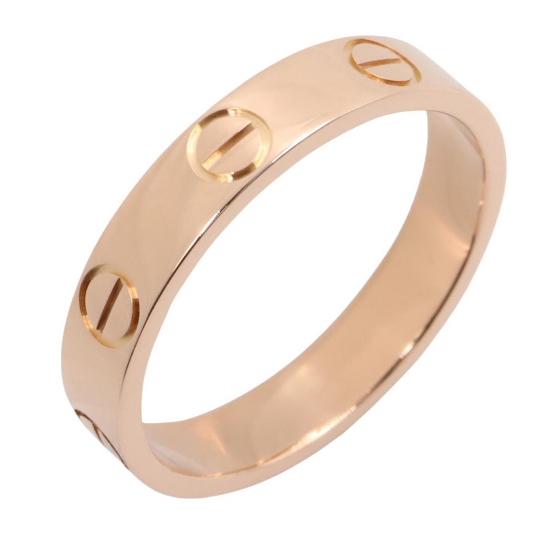 Cartier Mini Love Ring, 18K Pink Gold (PG), Women's Tone, B4085200: --- Catalog ---Category: SizeJP Size: 9.5US Size: 5Category: DesignType: Band ringColor: GoldGender: WomenMaterial: Pink gold (18K)Category: GeneralMPN: B4085200Brand: Cartier--- Item List ---Section: