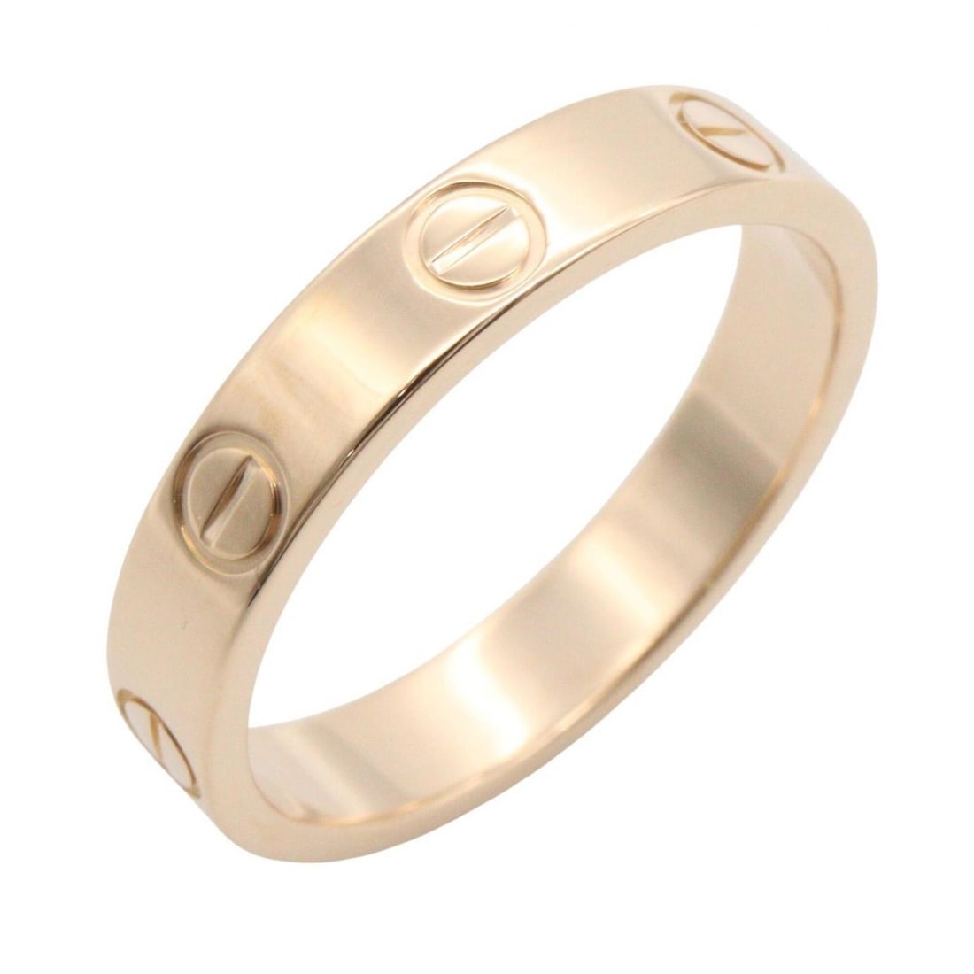 Cartier Mini Love Ring, 18K Pink Gold (PG), Men's/Women's, Tone, B4085200: --- Catalog ---Category: SizeJP Size: 12US Size: 6.5Category: DesignType: Band ringColor: GoldGender: Men,WomenMaterial: Pink gold (18K)Category: GeneralMPN: B4085200Brand: Cartier--- Item List ---Sec