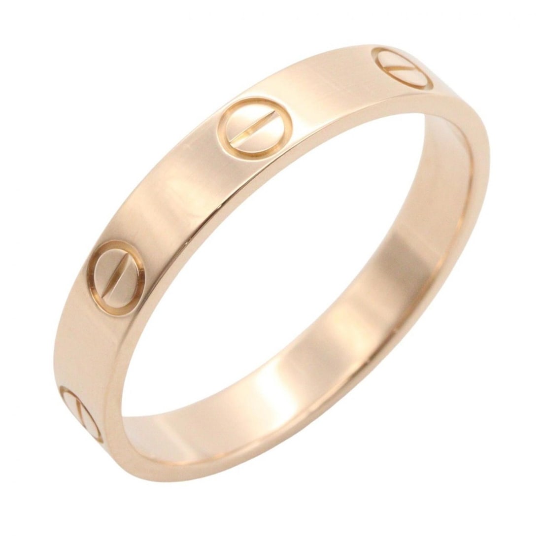 Cartier Mini Love Ring, 18K Pink Gold (PG), Men's/Women's, Tone, B4085200: --- Catalog ---Category: SizeJP Size: 17US Size: 8.5Category: DesignType: Band ringColor: GoldGender: Men,WomenMaterial: Pink gold (18K)Category: GeneralMPN: B4085200Brand: Cartier--- Item List ---Sec