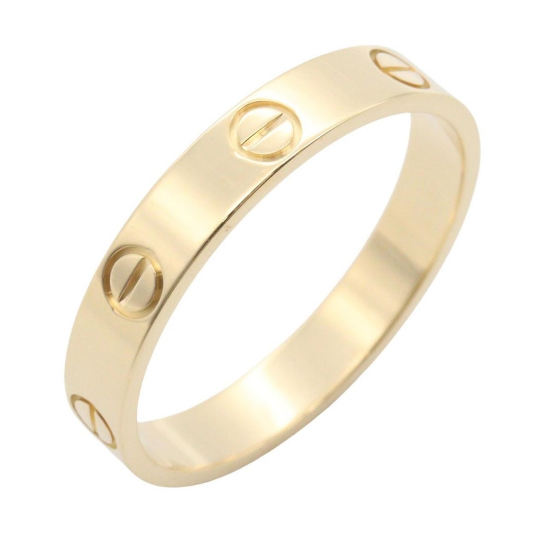 Cartier Mini Love Ring, 18K (Yellow Gold), Men's/Women's, Gold Tone, B4085000: --- Catalog ---Category: SizeJP Size: 17.5US Size: 8.5Category: DesignType: Band ringColor: GoldGender: Men,WomenMaterial: Yellow gold (18K)Category: GeneralMPN: B4085000Brand: Cartier--- Item List --