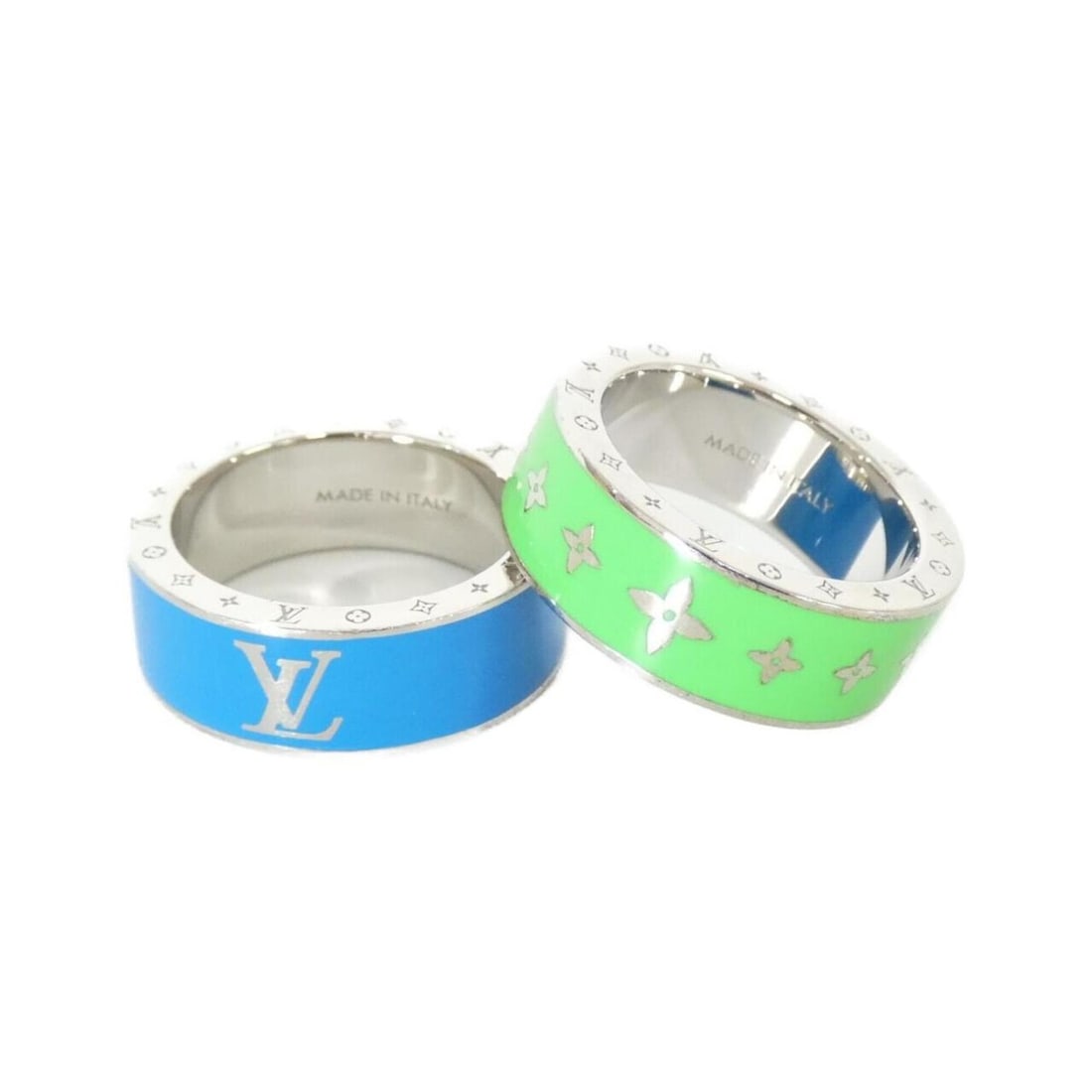 Louis Vuitton Bague Rainbow Set 2 L M00279 Ring: --- Catalog ---Category: SizeJP Size: 24US Size: 11.5Category: DesignType: Band ringColor: BlueStyle: AntiqueGender: Men,WomenCategory: GeneralMPN: M00279Brand: Louis Vuitton--- Item List ---Section: 