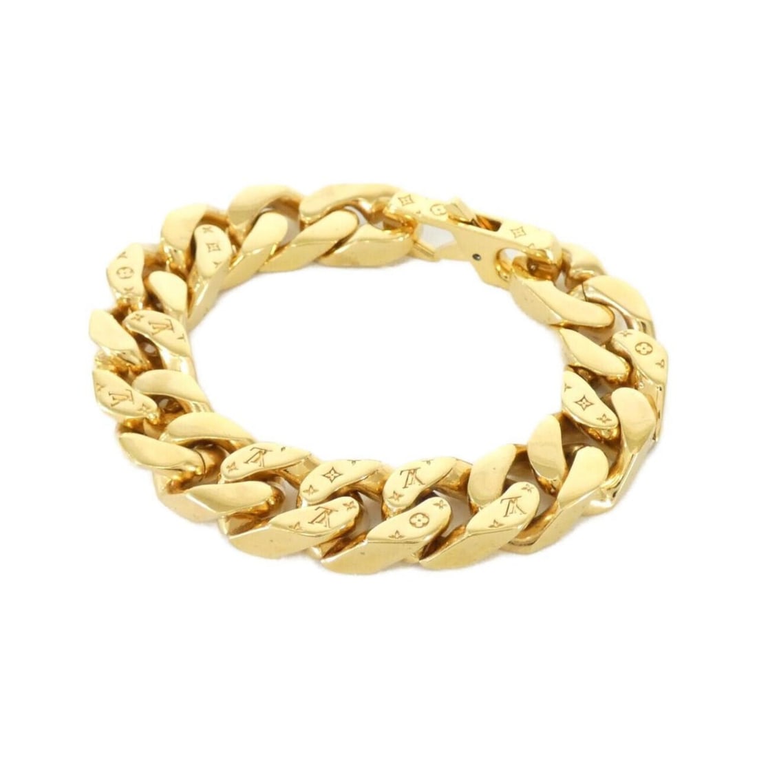 Louis Vuitton Chain Links Bracelet M M00305: --- Catalog ---Category: SizeLength: 20cm / 7.87''Category: DesignType: Charm braceletColor: GoldGender: Men,WomenCategory: GeneralMPN: M00305Brand: Louis Vuitton--- Item List ---Section: ConditionRan