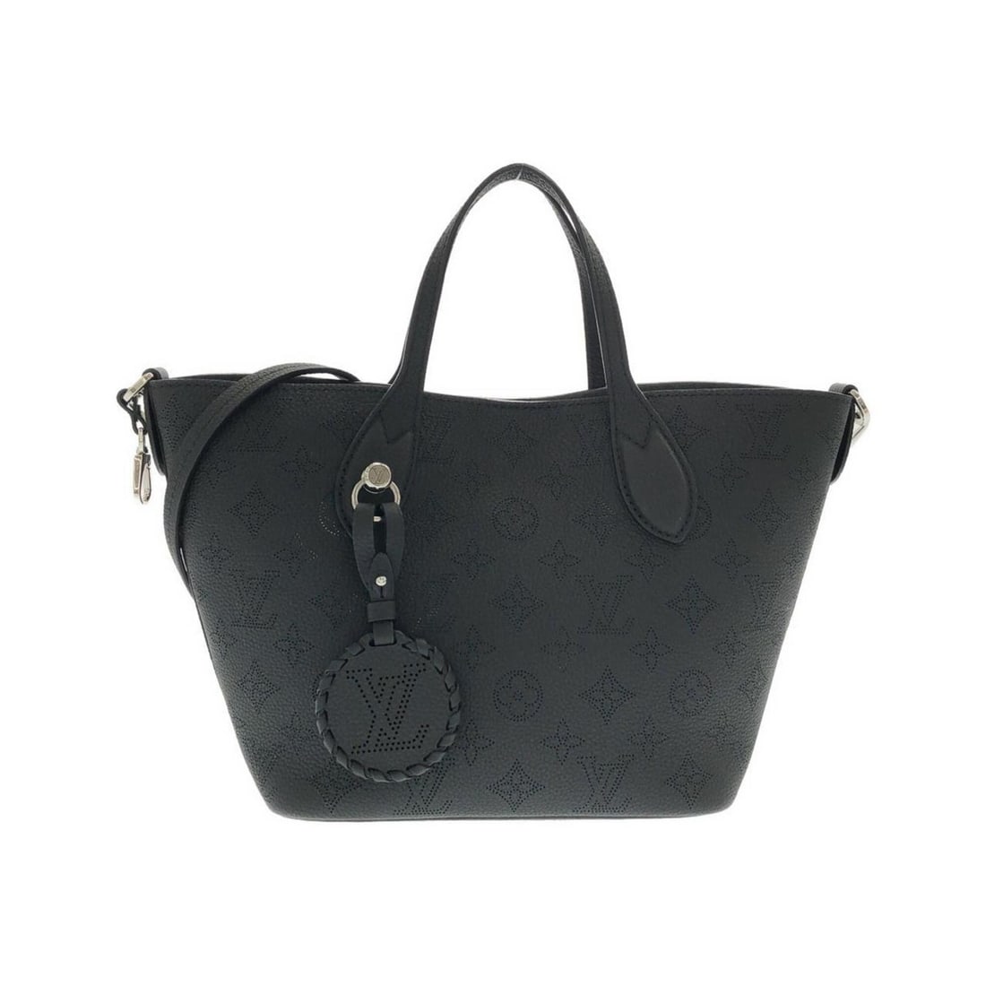Louis Vuitton Mahina Blossom PM M21848 Handbag: --- Catalog ---Category: SizeSize (HxWxD): 20cm x 34cm x 13cm / 7.87'' x 13.38'' x 5.11''Category: DesignType: HandbagColor: BlackGender: Men,WomenMaterial: Leather Hardware Color: SilverLeather/Fur T